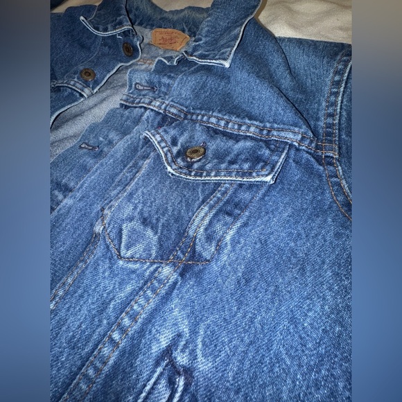 Rare Vintage Levi’s Men’s Red Tag Trucker Denim Jean Jacket Size M/L - Picture 6 of 8